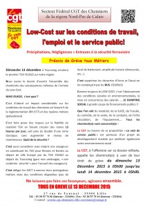 préavis régional